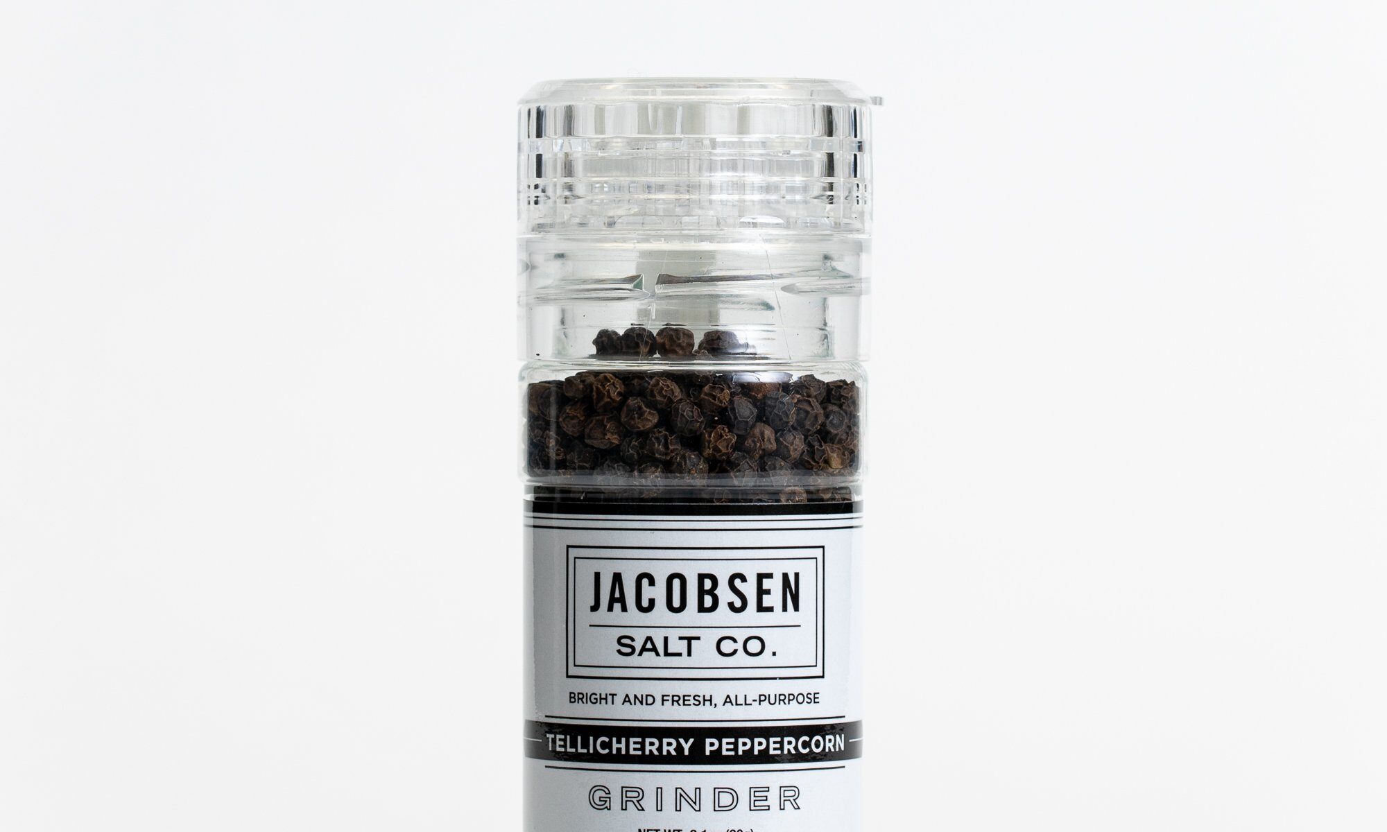 Image of a Jacobsen Salt Co. Tellicherry Peppercorn Grinder