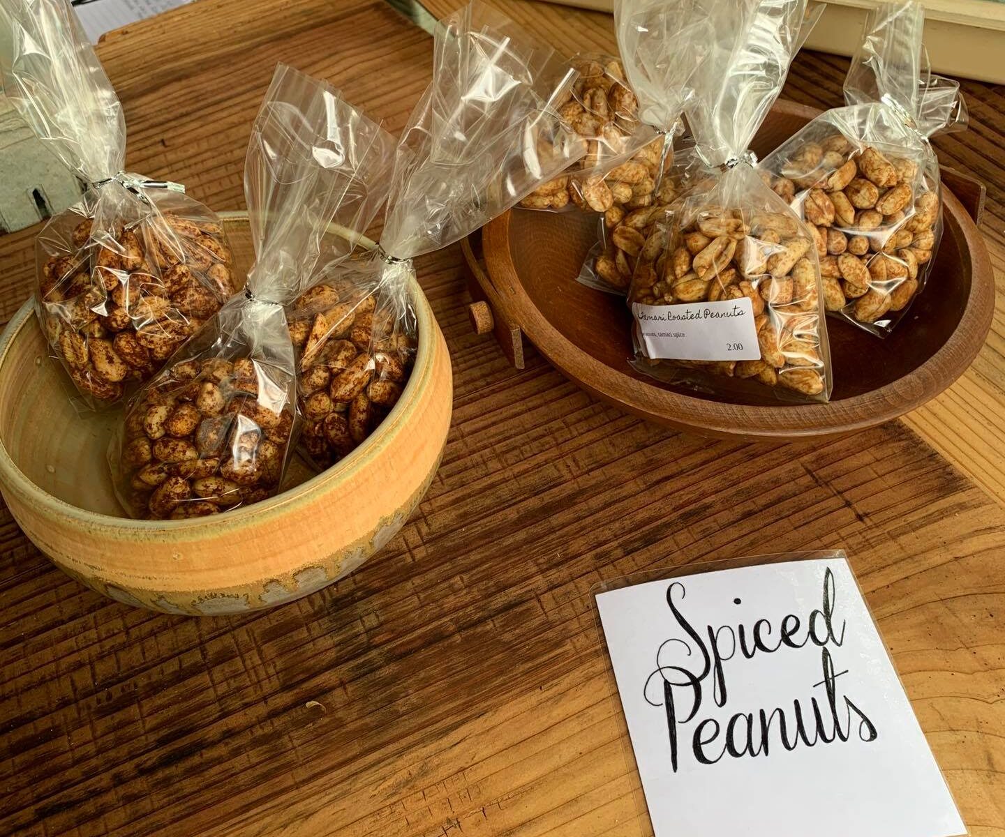 Image of Spiced Peanuts on display