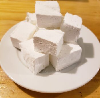 Image of Homemade Marshmallows plated