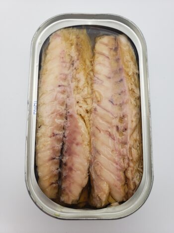 Image ofJose Gourmet mackerel fillets open tin