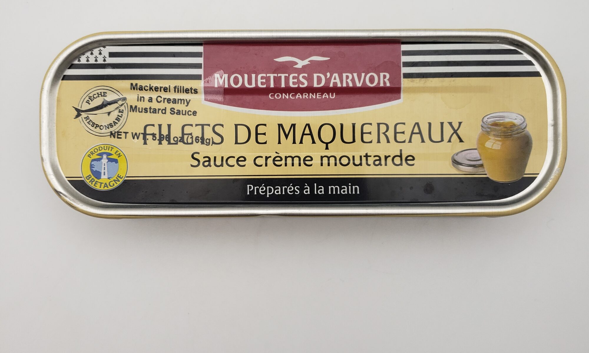 Image of mouettes d'arvour mustard mackerel