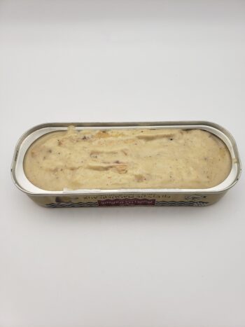 Image of mouettes d'arvour mustard mackerel open tin