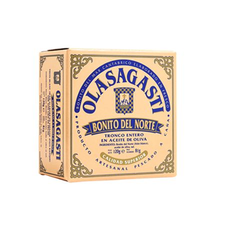 Image of the front of a package of Olasagasti Bonito del Norte
