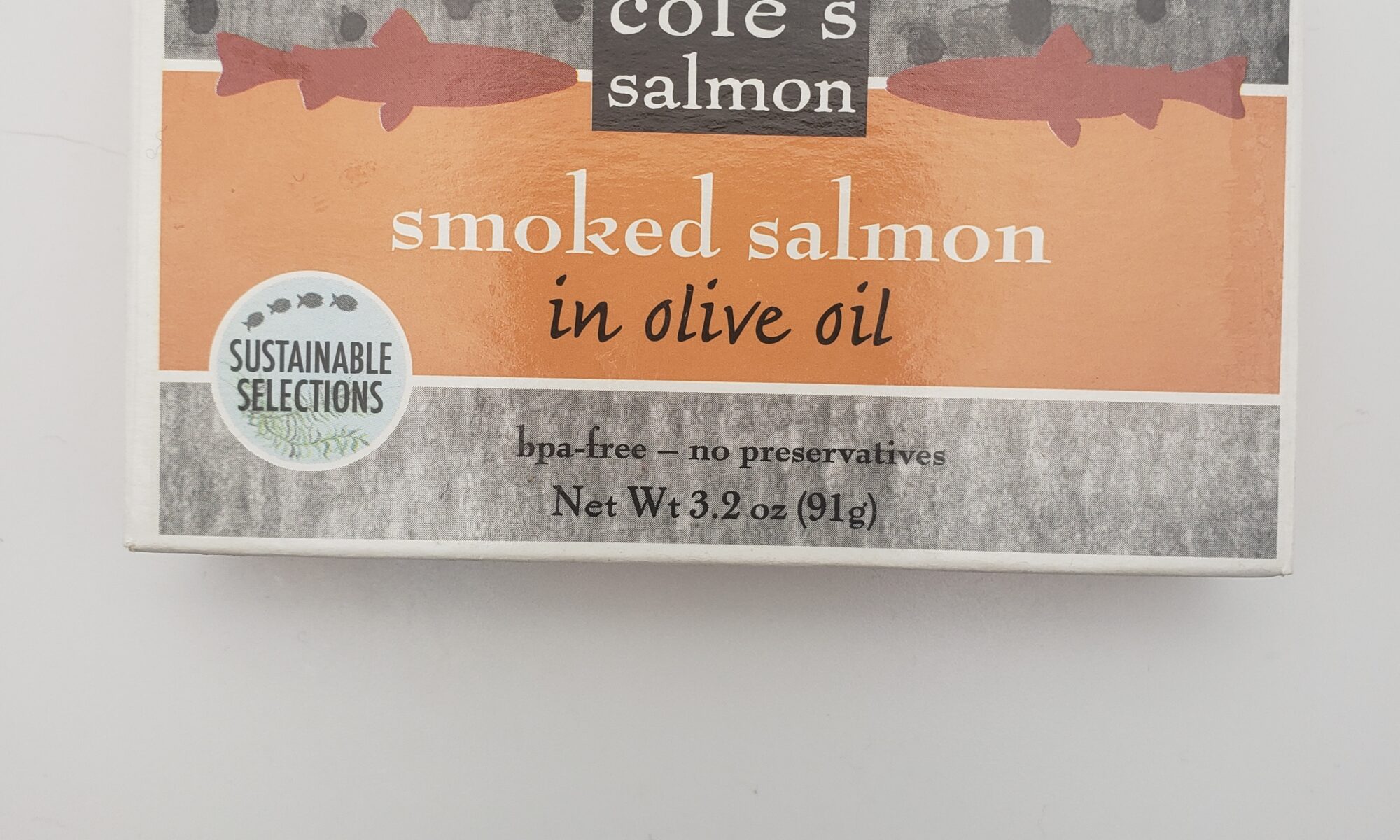 Image of Coles smoked salmon