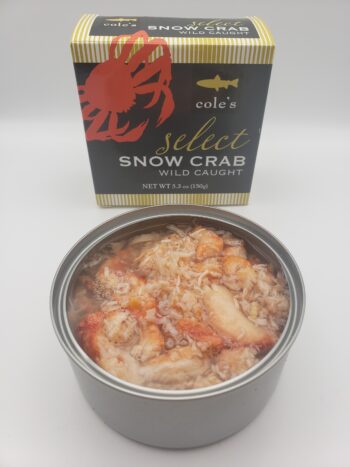 Image of Coles Select Snow Crab opened tin