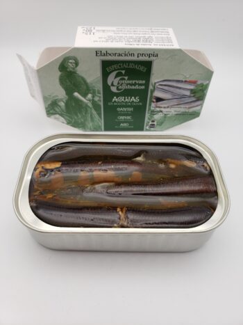 Image of Conservas de Combados garfish open tin