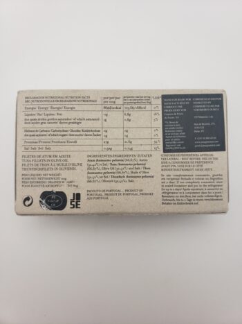 Image of Jose Gourmet tuna loins back label