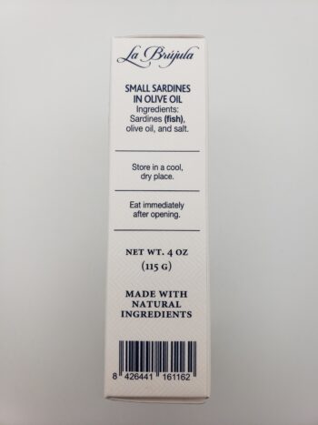 Image ofJose Gourmet mackerel fillets side label