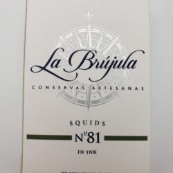 Image of La Brujula squid in ink #81