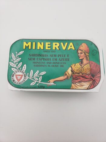 Image of Minerva skinless boneless sardines in olive oil