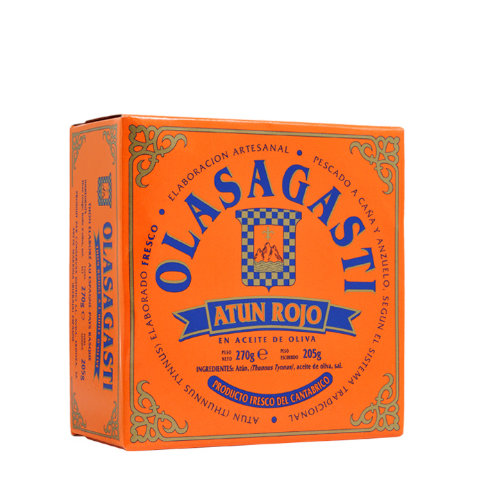 Image of the front of the package of Olasagasti Atun Rojo (Bluefin)