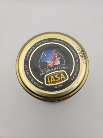 Image of Iasa spicy anchovies jar lid