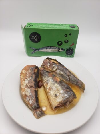 Image of Bogar spiced sardine on plate