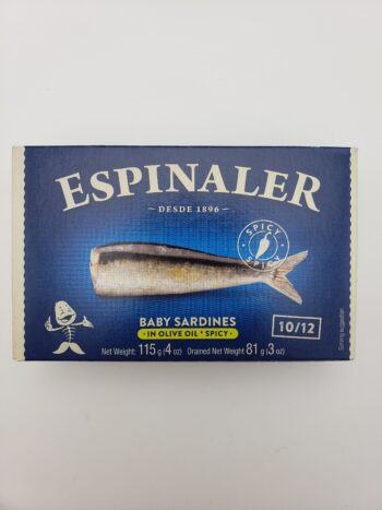 Image of Espinaler baby sardines in spicy olive oil