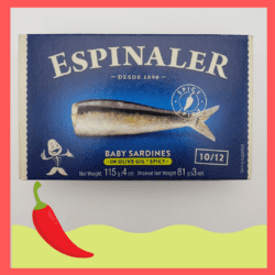 Image of Espinaler Baby Sardines in Spicy Olive Oil