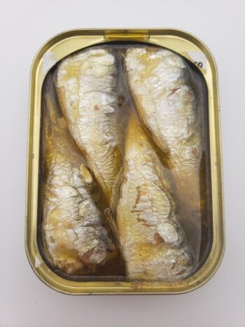 Image of Mouettes d'arvor vintage sardines millesine 2019 open tin