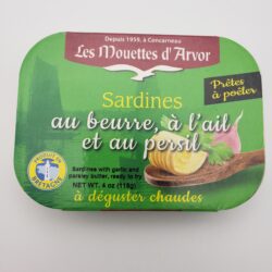 Image of les mouettes d'arvour sardines in butter with parsley