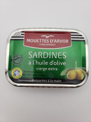 Image of mouettes d'arvor sardines in olive oil