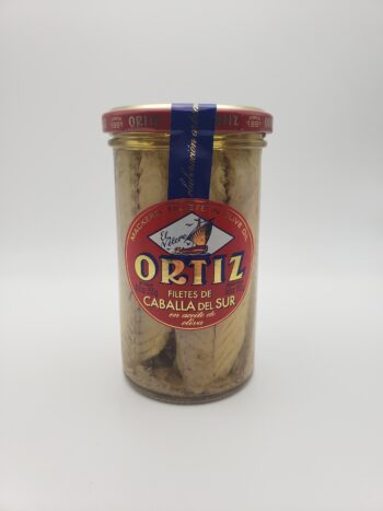 Image of Ortiz mackerel in jar