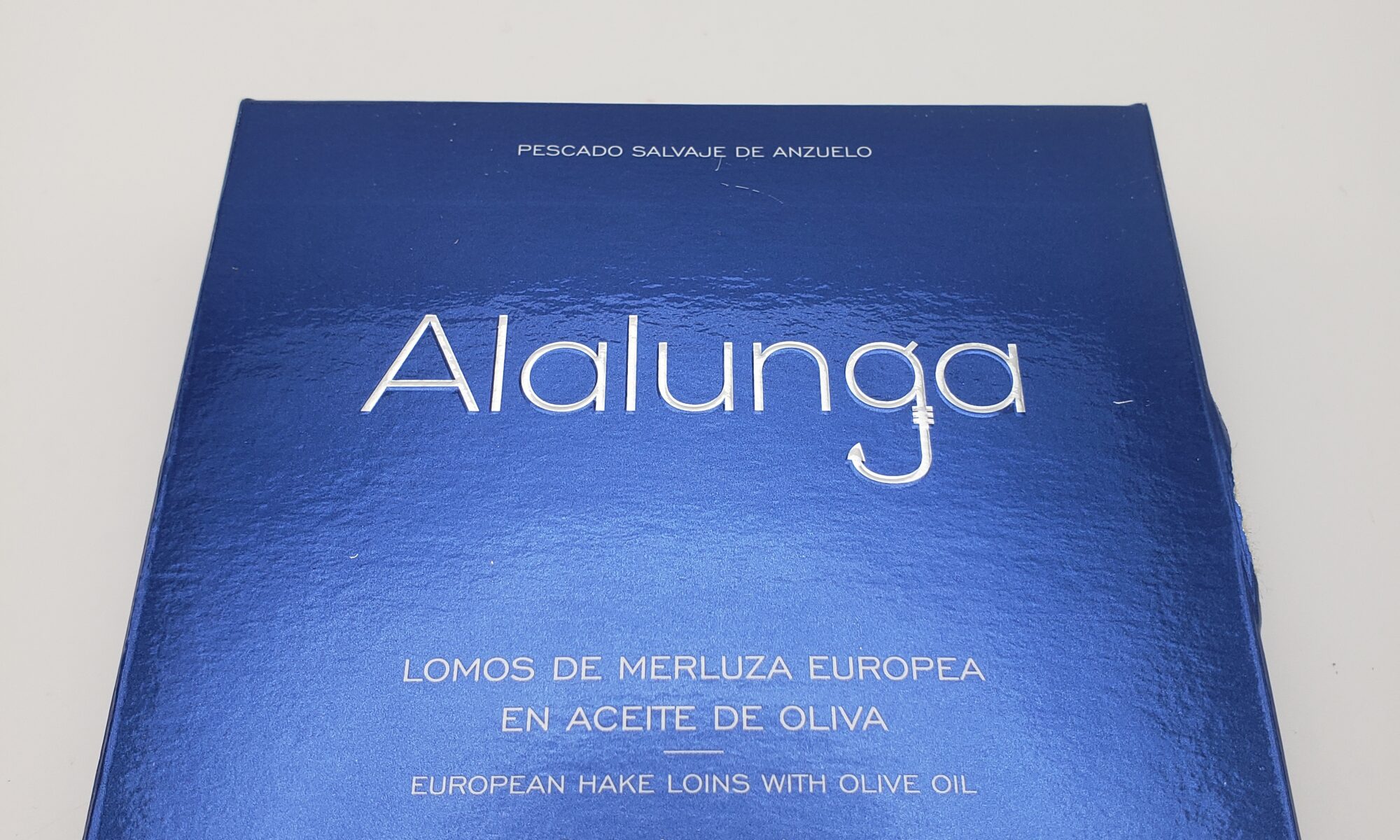 Image of Alalunga hake loins front of package