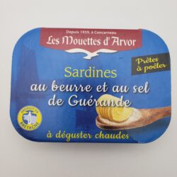 Image of les mouettes d'arvour sardines in butter and sea salt