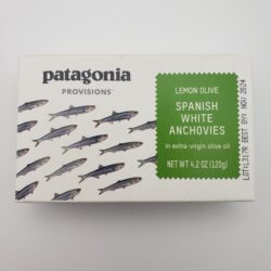 Image of Patagonia lemon olive anchovies