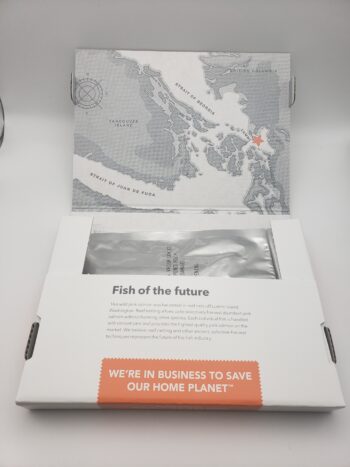 Image of patagonia provisions black pepper wild salmon open box