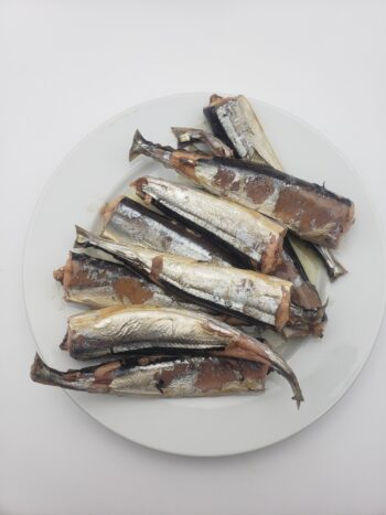 Image of Ramon Pena garfish on plate