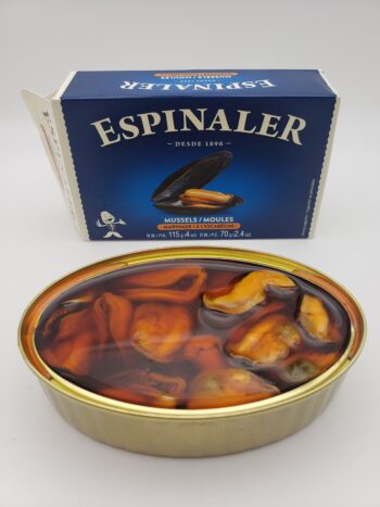 IMage of Espinaler musselsin escabeche open tin