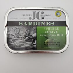 Image of Jacques Gonidec sardines with olive oil
