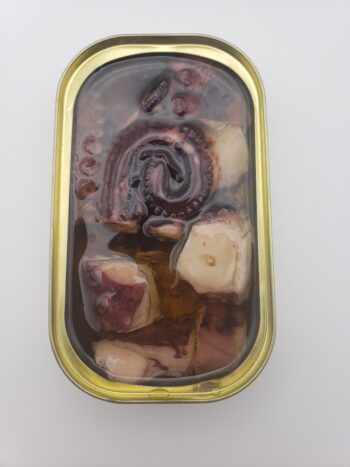 Image of Jose Gourmet spiced octopus opened tin
