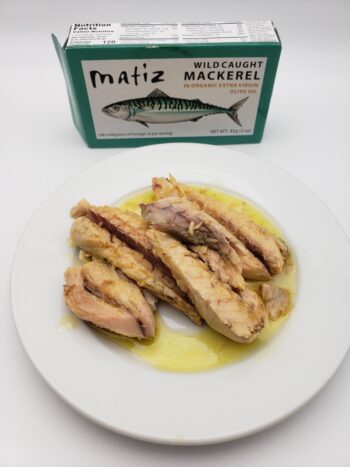 Image of Matiz wild mackerel on plate