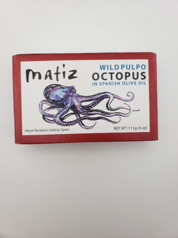 Image of Matiz wild octopus in olive oil