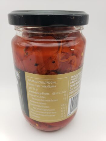 Image of a jar of pimiento peppers