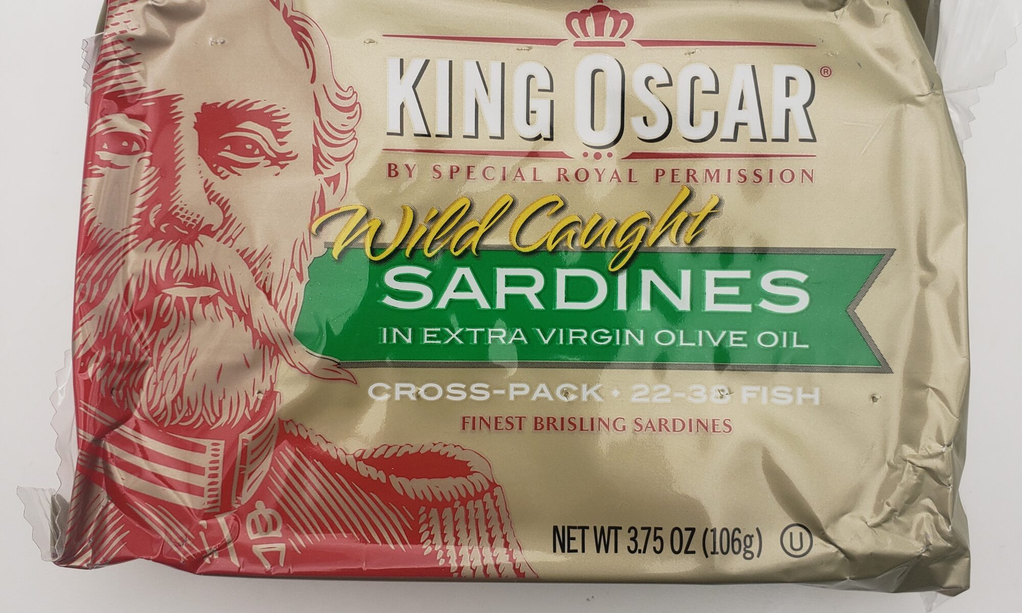 Image of King Oscar cross packed sardines