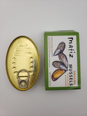 Image of Matiz wild mussels open box
