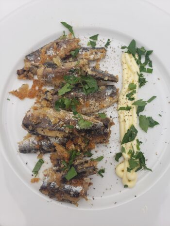 Image of Pollastrini in olive oil fried with mayo