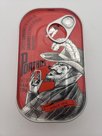 Image of Porthos sardines in spicy olive oil