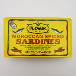 Image of Flower brand spiced sardines