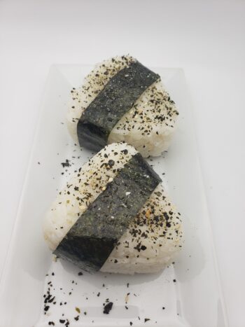 Image of King Oscar sprats with olive oil and jalapeno in onigiri