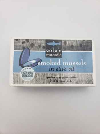 Image of Coles smoked mussels
