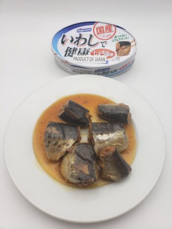 Image of Hagoromo sardines in soy on plate