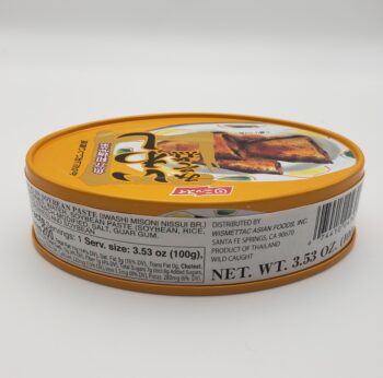 Image of Nissui Sardines in Miso tin side