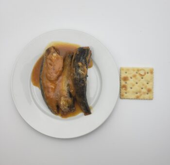 Image of Nissui Sardines in Miso plated