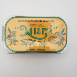 Image of Nuri mackerel in olive oil tin