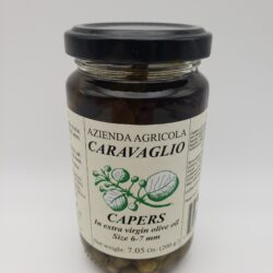 Image of capers in olive oil