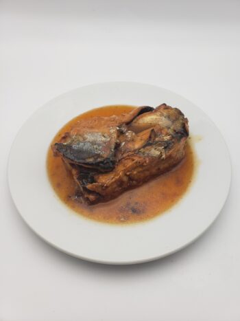 Image of Hagoromo broiled and seasoned saury plated
