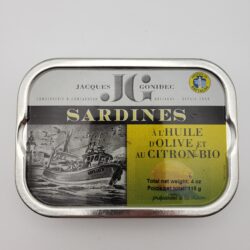Image of Jacques Gonidec sardines with lemon