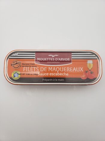 Image of Mouettes d'arvor mackerel in escabeche