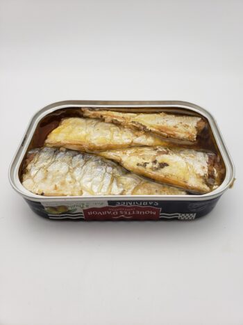 Image of Mouettes d'arvor boneless sardines open tin
